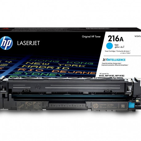 Tooner HP W2411A 216A Cyan 850lk Color LaserJet Pro M155a, MFP M182n, M182nw, M183fw