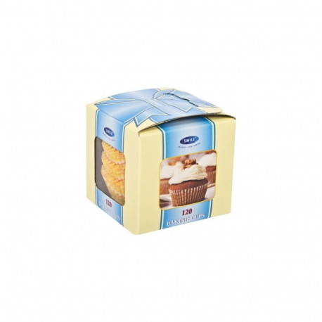SMILE Küpsetusvormid 120 tk, kollane karbis, Top Quality (2 tk)