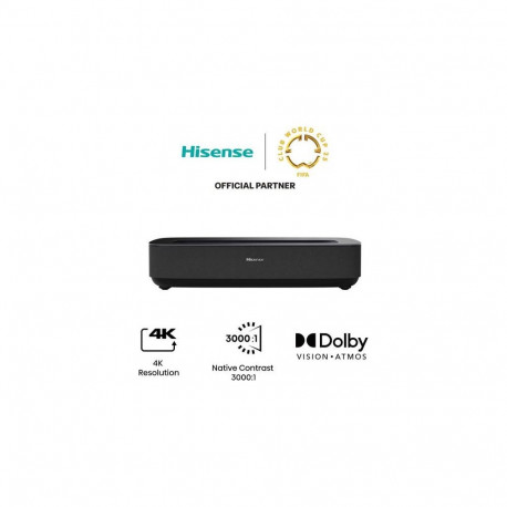 Hisense PL1SE Ultra short throw projector 2100 ANSI lumens DLP UHD 4K (3840x2160) Black