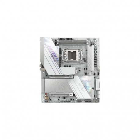 GIGABYTE X870 AORUS TACHYON ICE Motherboard - Supports AMD Ryzen 9000 CPUs, 18+2+2 Phases Digital VR