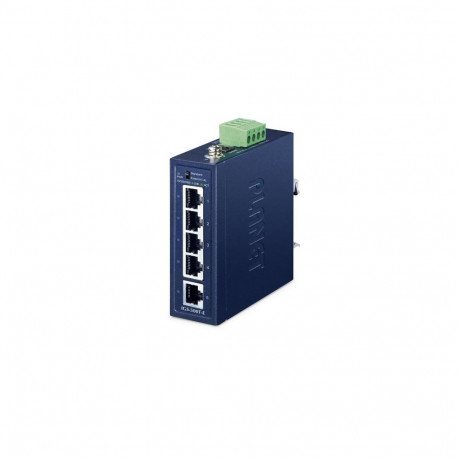 PLANET IGS-500T-E network switch Unmanaged Gigabit Ethernet (10/100/1000) Blue