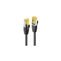 Lindy 47624 networking cable Black 1 m Cat6a U/UTP (UTP)