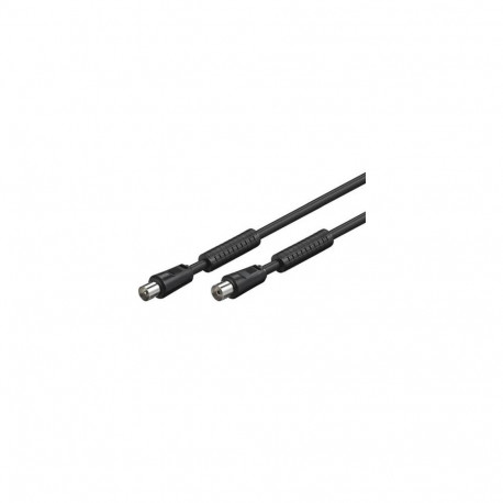 Alcasa S-PAK10S coaxial cable 10 m Black