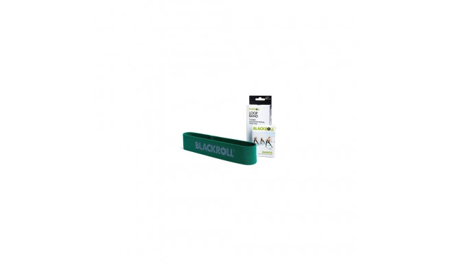 Blackroll Loop Medium exercise band Textile Green