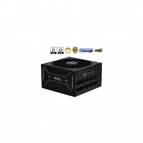 MSI MAG A850GLS PCIE5 power supply unit 850 W 24-pin ATX ATX Black