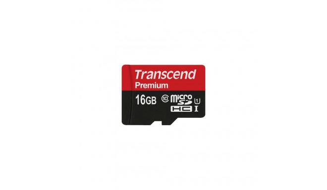 Transcend microSDXC/SDHC Class 10 UHS-I 16GB
