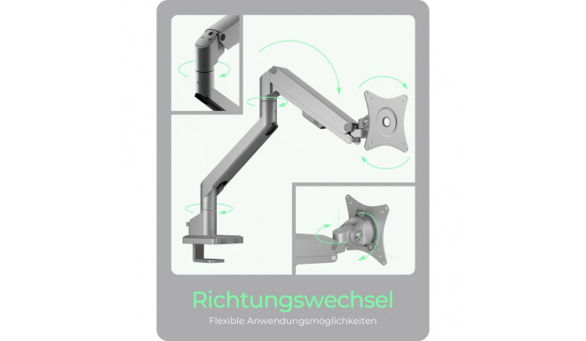 Monitorständer IcyBox 1 Monitor mit Tischhalterung