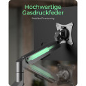 Monitorständer IcyBox 1 Monitor mit Tischhalterung