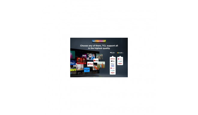TCL V6C 50V6C TV 127 cm (50&quot;) 4K Ultra HD Smart TV Wi-Fi Metallic 260 cd/m²