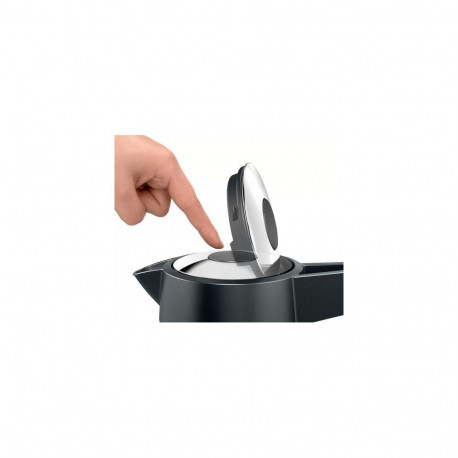 Bosch DesignLine electric kettle 1.7 L 2400 W Black, Silver