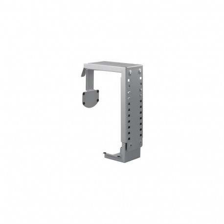 Deltaco SH-40 CPU holder Wall-mounted CPU holder Silver
