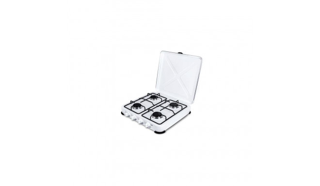 Promis KG400C hob Black, White Countertop Gas 4 zone(s)