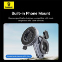 Baseus PrimeTrip 2-in-1 bike mount, phone holder + flashlight (black)