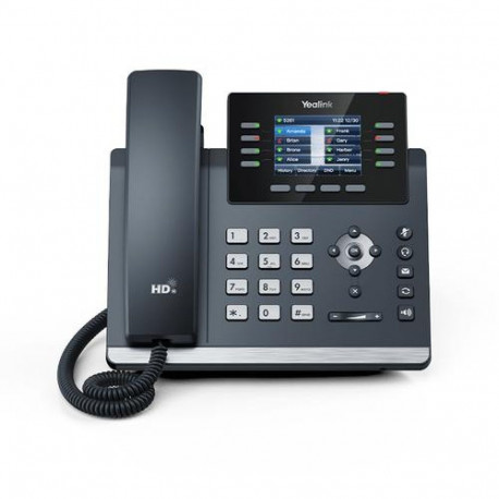 Yealink SIP-T44W IP phone Grey 8 lines LCD Wi-Fi