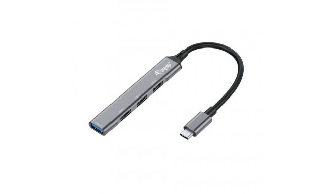 Equip 4-Port USB 3.0/2.0 Hub, USB-C