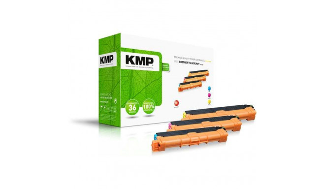 KMP B-T125X toner cartridge 3 pc(s) Compatible Cyan, Magenta, Yellow