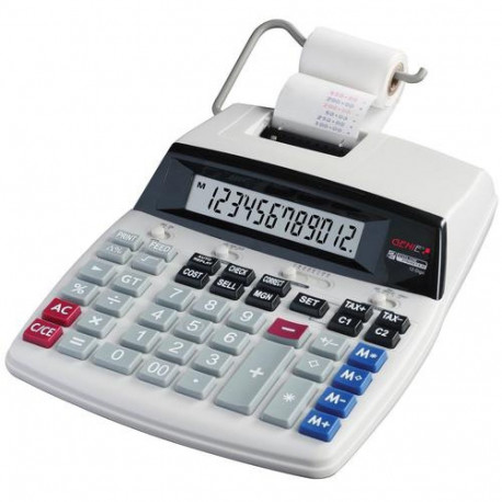 Genie D69 Plus calculator Desktop Printing Grey
