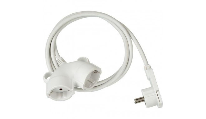 Brennenstuhl 1161820220 power extension 10 m 2 AC outlet(s) White