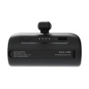 Manhattan Power Bank with integrated USB-C plug, 5000 mAh, Up to 10W output, Kickstand for Use as Ch