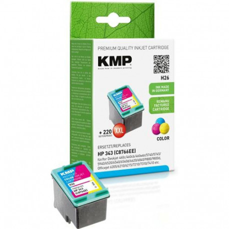 KMP H26 ink cartridge 1 pc(s) Cyan, Magenta, Yellow