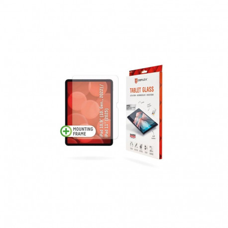 Displex Tablet Glass (9H) for Apple iPad 10,9" (10. Gen., 2022)/11" (2025), Eco Mounting F
