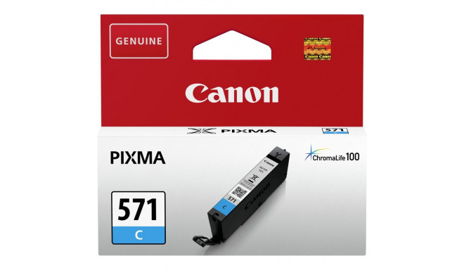 Canon Ink CLI-571C CLI571C Cyan (0386C001)