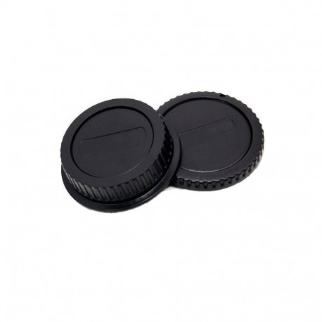 Caruba rear lens cap & body cap Leica L