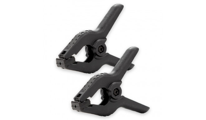 Caruba Achtergrond Klem Zwart Extra Large (2 stuks)