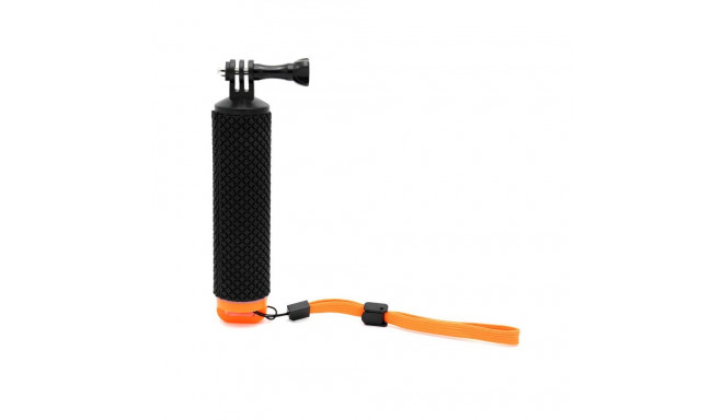 Caruba Padded Floating Handgrip GoPro Mount (Zwart / Oranje)