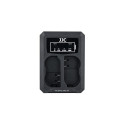JJC Nikon DCH ENEL15 USB Dual Battery Charger (voor Nikon ENEL15 accu)