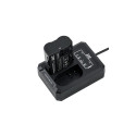 JJC Nikon DCH ENEL15 USB Dual Battery Charger (voor Nikon ENEL15 accu)