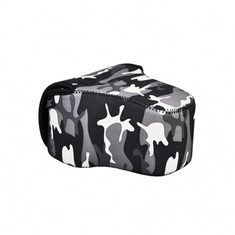 JJC OC MC0GR neopreen Camera afdekking Camouflage grijs