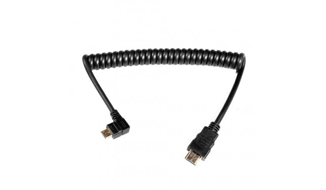 Caruba HDMI MiniHDMI Spring Wire Angled