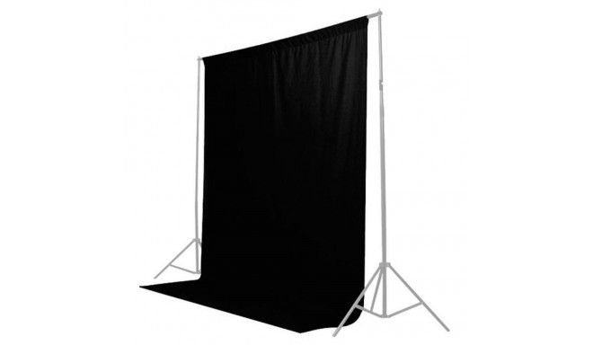 Caruba background cloth 2x3m, black