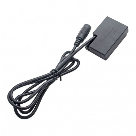 Caruba Canon LP E17 (DR E18) Dummy Batterij (rechte kabel)