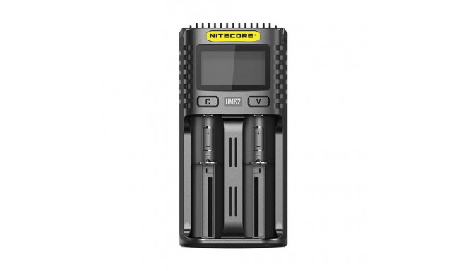 Nitecore UMS2 2 x Penlite Pro Lader (AA/AAA) met indicator