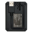 JJC Fuji DCH NP95 USB Dual BatteryCharger (voor Fujifilm NP 95 / Ricoh DB 90)