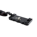 JJC HS PRO1P Hand Grip Strap (incl Quick Release U Plate voor Video) Rood