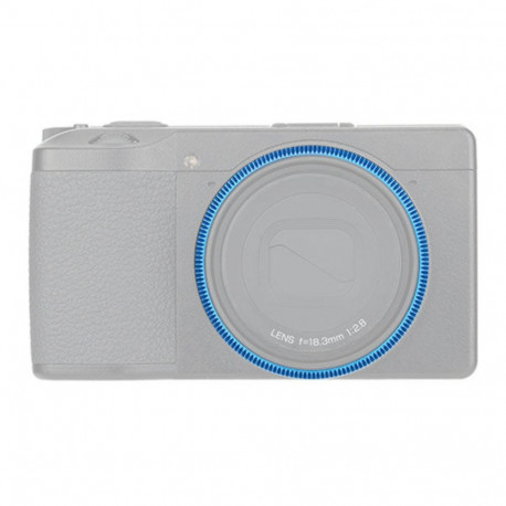JJC RN GR3 BLUE Lens Decoration Ring for Ricoh GRIII