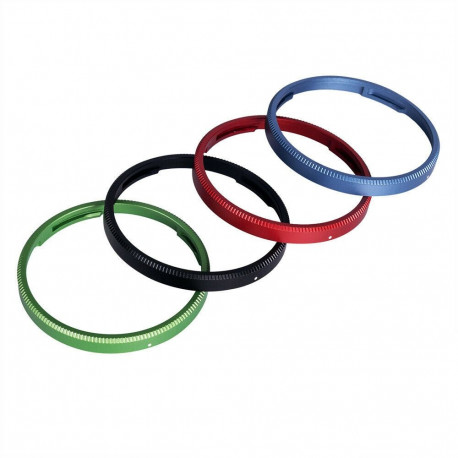 JJC RN GR3X blauw Lens Decoration Ring voor Ricoh GRIIIx