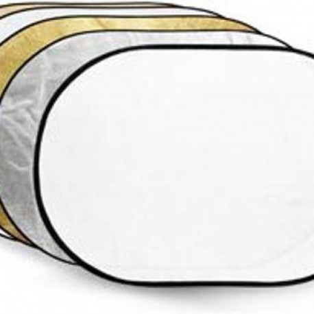 Caruba 5 in 1 Goud, Zilver, Zonnegeel, Wit, Transparant 150 x 200cm