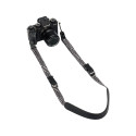 JJC QRS M1 Deluxe Quick Release Sling Strap for Mirrorless Camera Silver Grey
