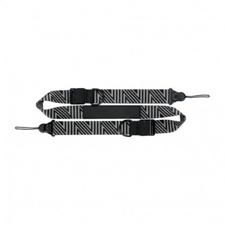 JJC QRS D1 deluxe snelkoppeling Sling riem voor DSLR Camera zilver grijs
