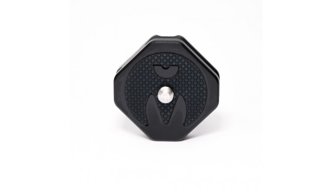 3 Legged Thing QR OCTA Plate 38x38mm Arca Compatible QR Plate, Black