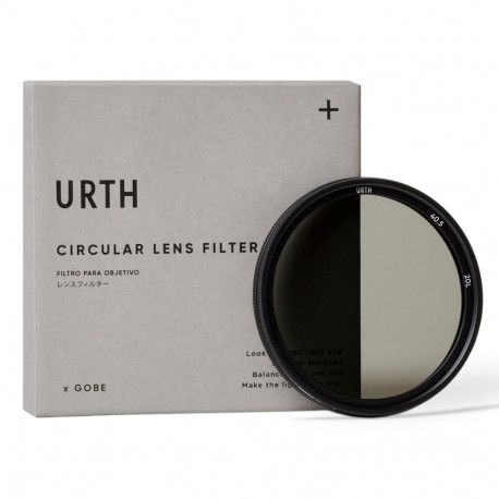 Urth 40.5mm ND2 32 (1 5 Stop) Variable ND Lens Filter (Plus+)