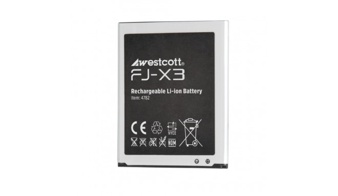 Westcott FJ X3 Lithium ion Battery