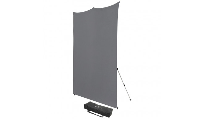 Westcott X Drop Pro Kreukbestendige Achtergrond Kit Neutraal Grijs (8' x 8')