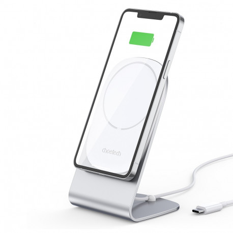 Choetech Magnetic Charger + Charging Holder H047+T517