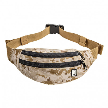 BlackRapid Waist Pack met 2 Zakken met Rits & Verstelbare Riem Digital Camo