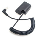 Caruba Panasonic DMW DCC12 Full Decoding Dummy Batterij (veer kabel)